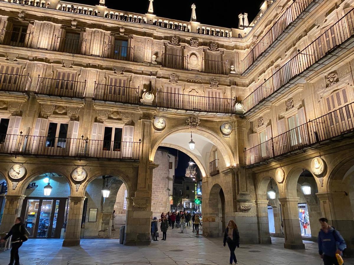 Apartamento Plaza Mayor Salamanca Con 2 Balcones A La Misma Plaza Mayor Eksteriør bilde