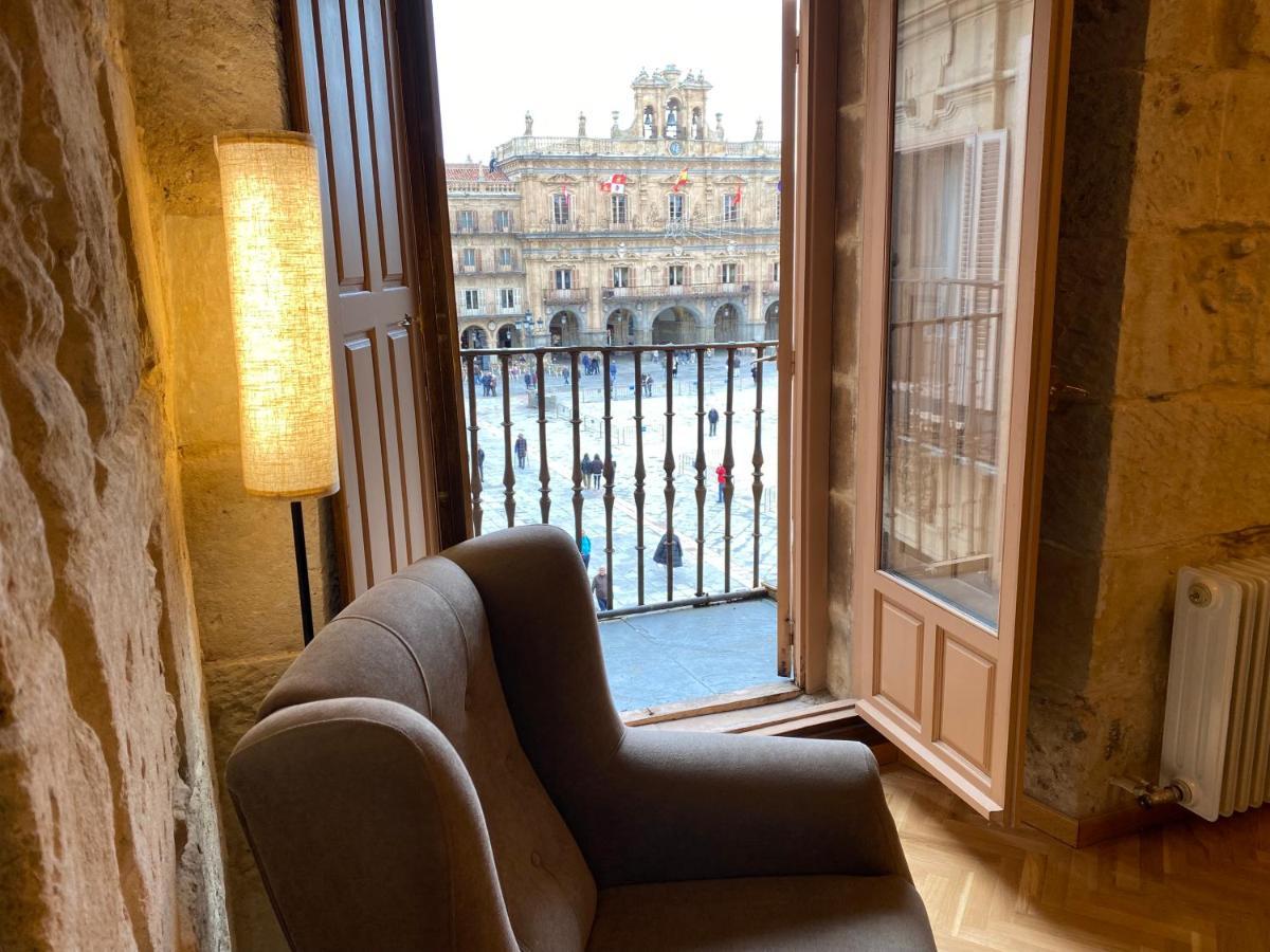 Apartamento Plaza Mayor Salamanca Con 2 Balcones A La Misma Plaza Mayor Eksteriør bilde