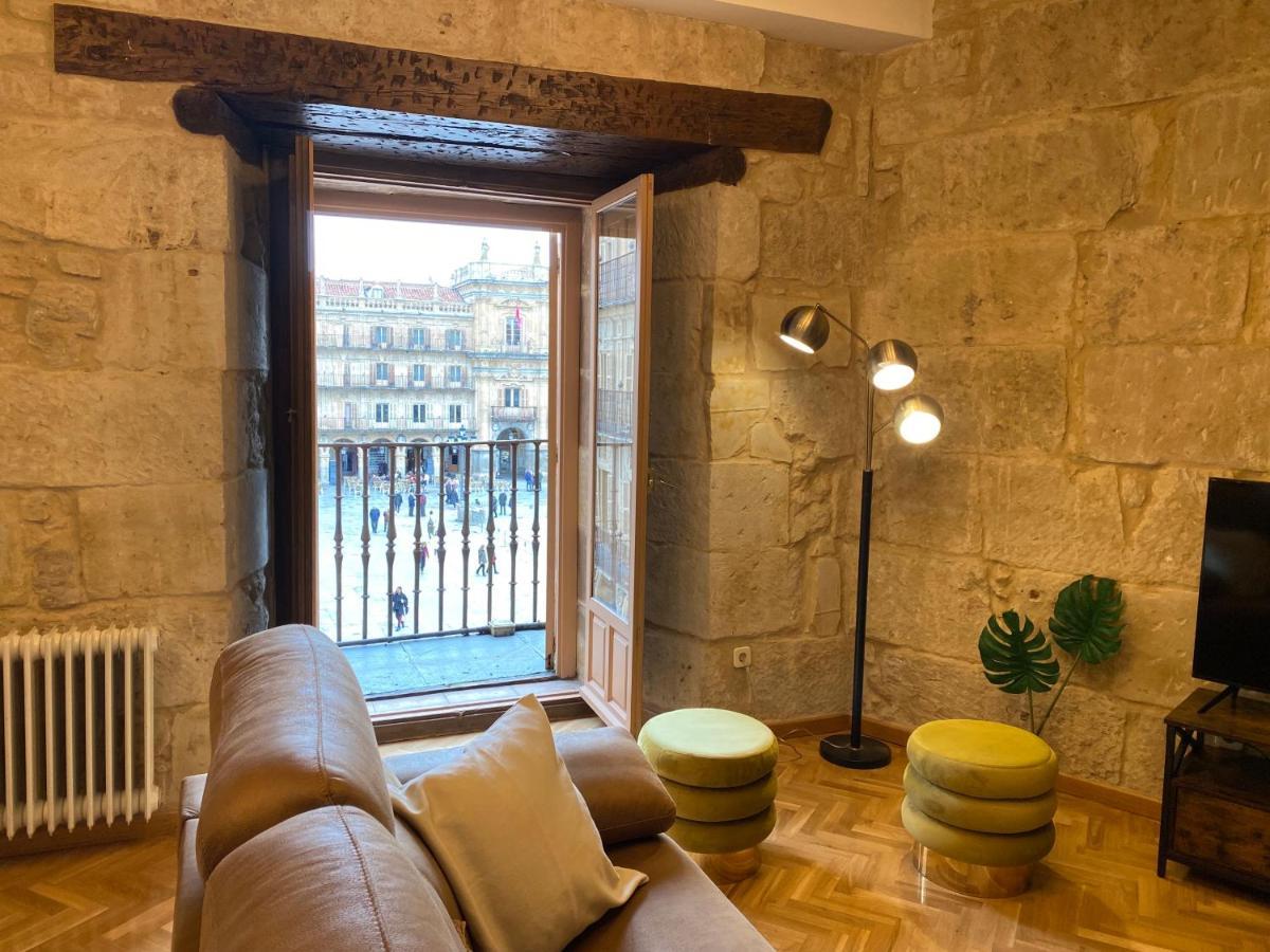 Apartamento Plaza Mayor Salamanca Con 2 Balcones A La Misma Plaza Mayor Eksteriør bilde