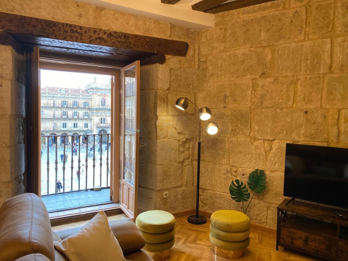 Apartamento Plaza Mayor Salamanca Con 2 Balcones A La Misma Plaza Mayor Eksteriør bilde