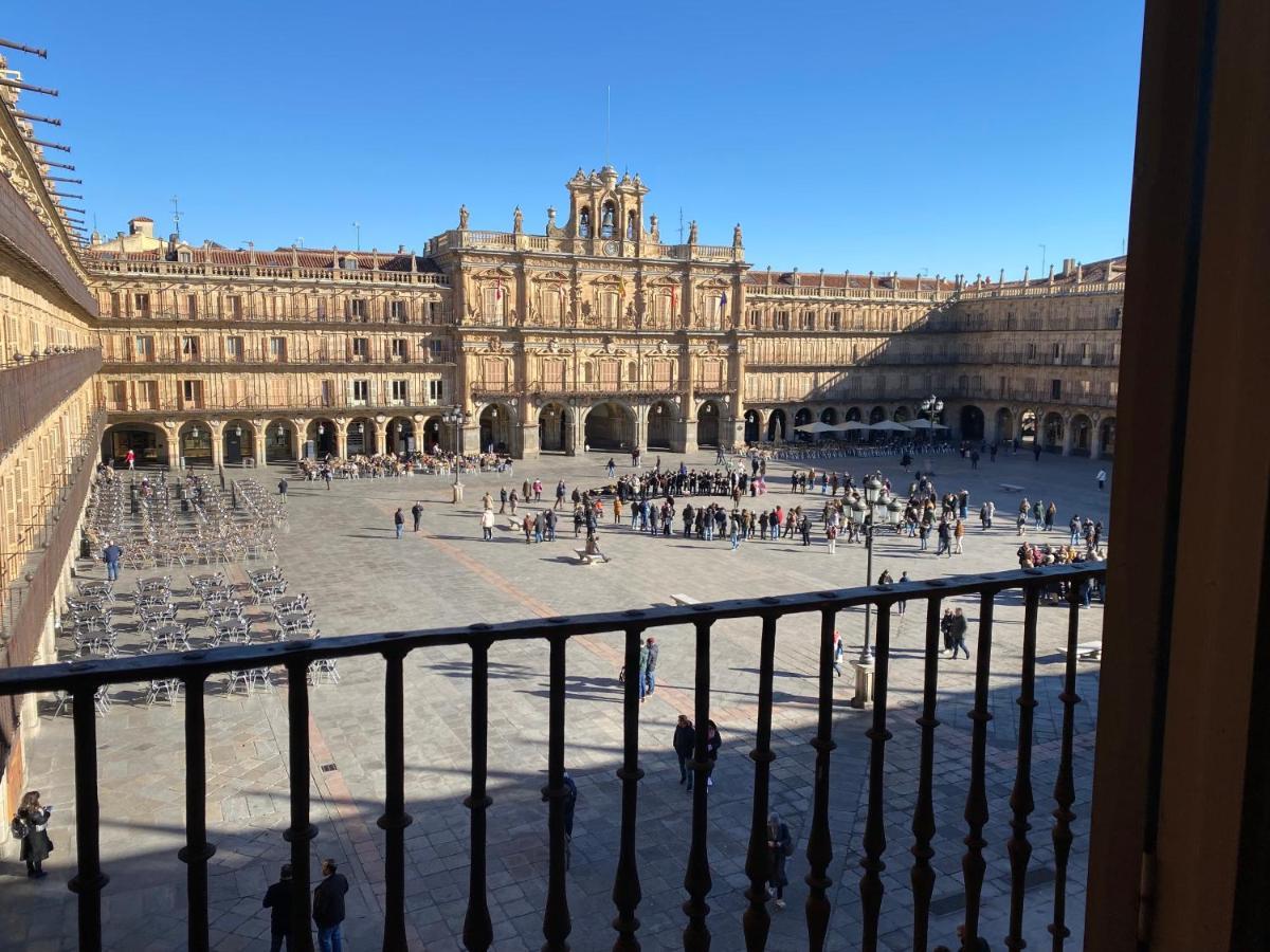 Apartamento Plaza Mayor Salamanca Con 2 Balcones A La Misma Plaza Mayor Eksteriør bilde
