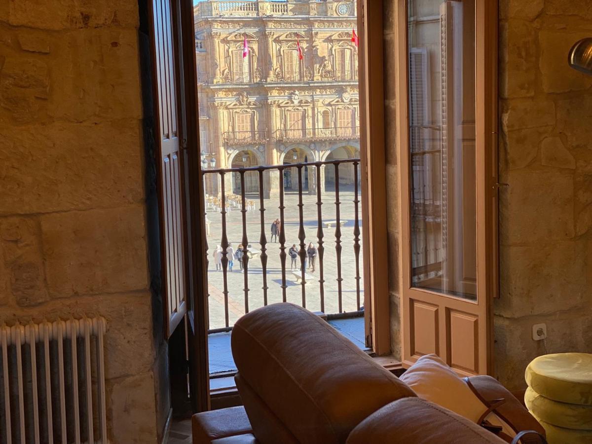 Apartamento Plaza Mayor Salamanca Con 2 Balcones A La Misma Plaza Mayor Eksteriør bilde